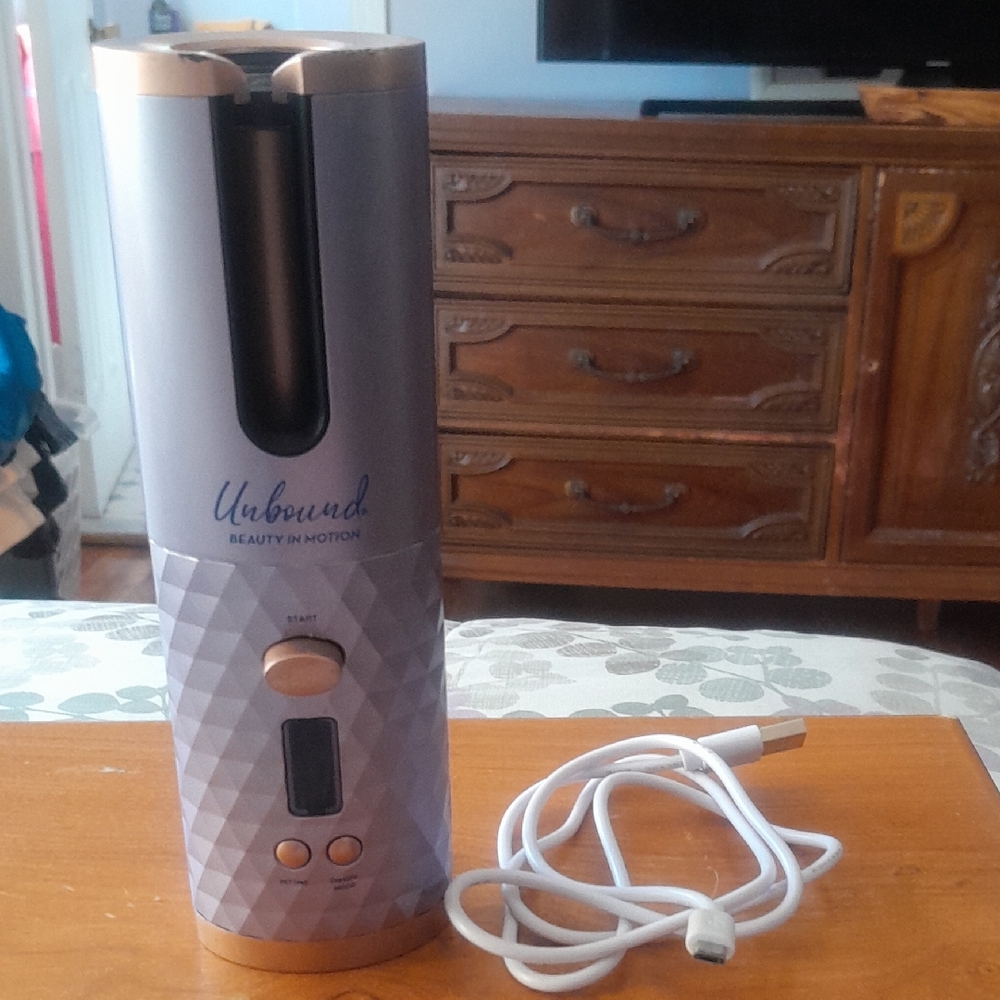Conair Unbound Cordless Auto Curler - Purple Comes With Manual